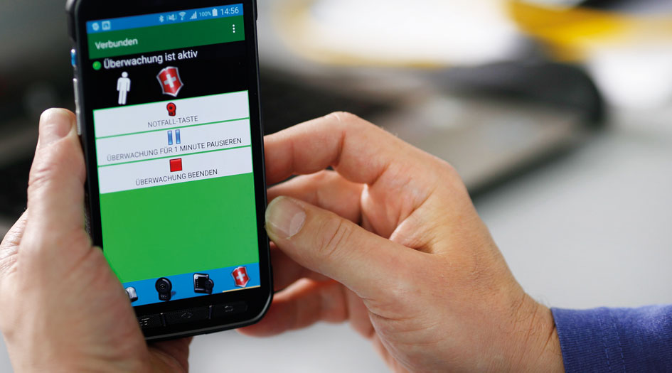 Alarmserver mit mobiel App